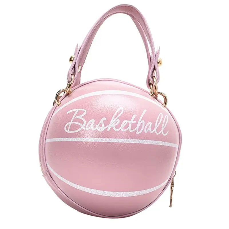 Bolso balón de baloncesto Rosa