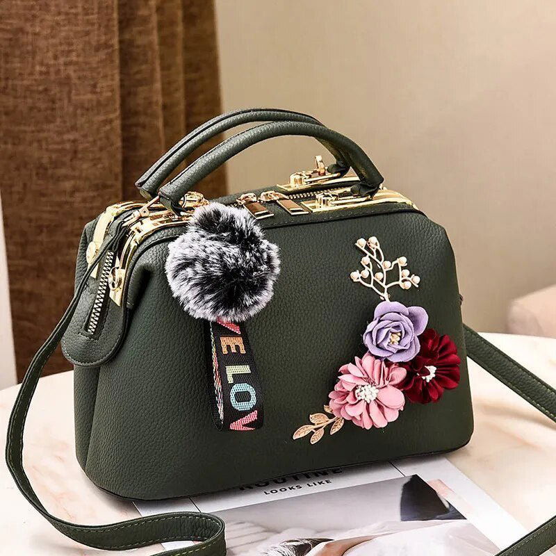 Bolso estilo floral