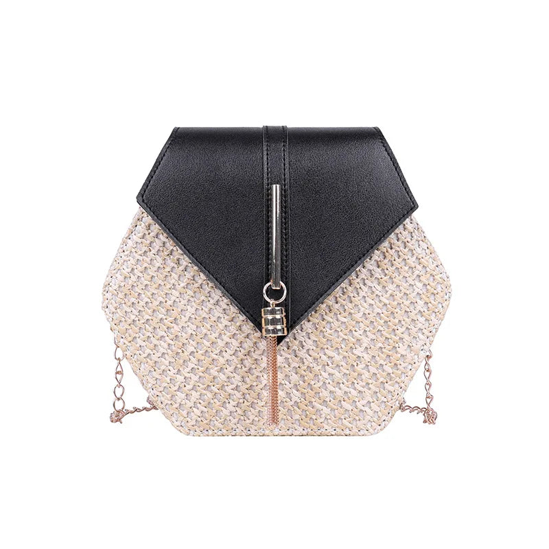 Bolso hexagonal