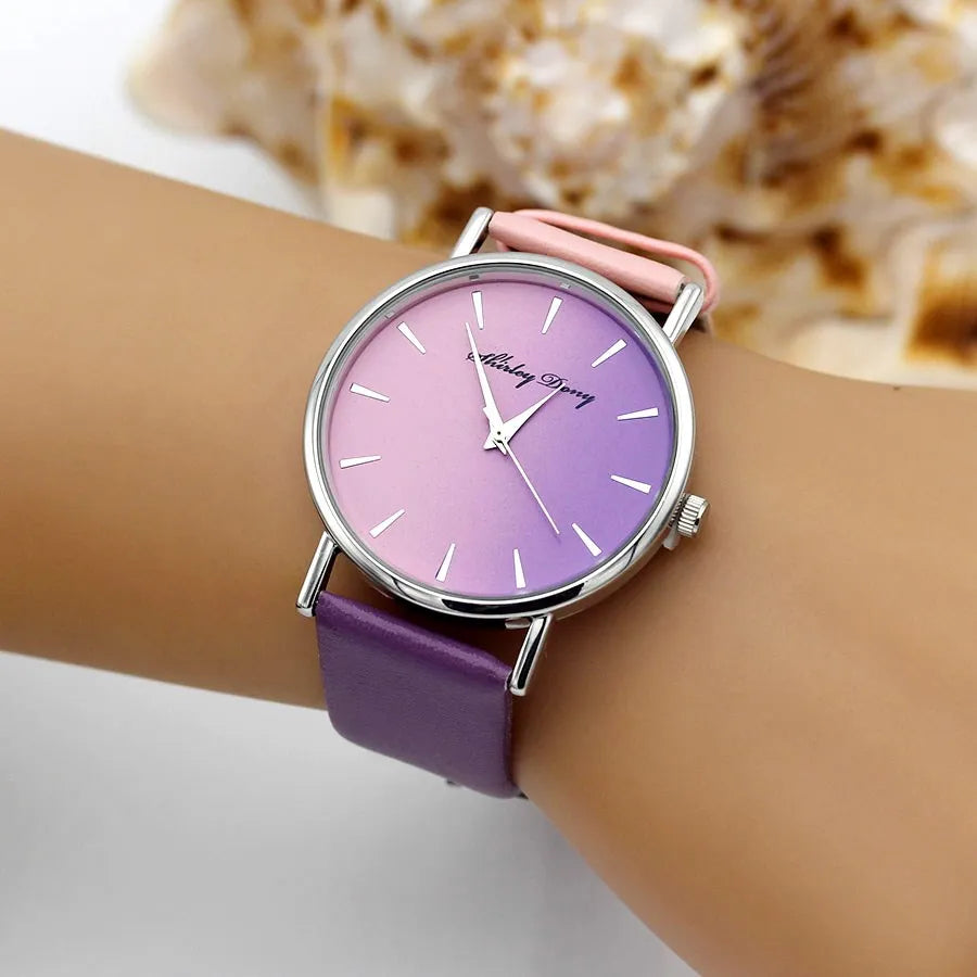 Reloj para mujer doble color