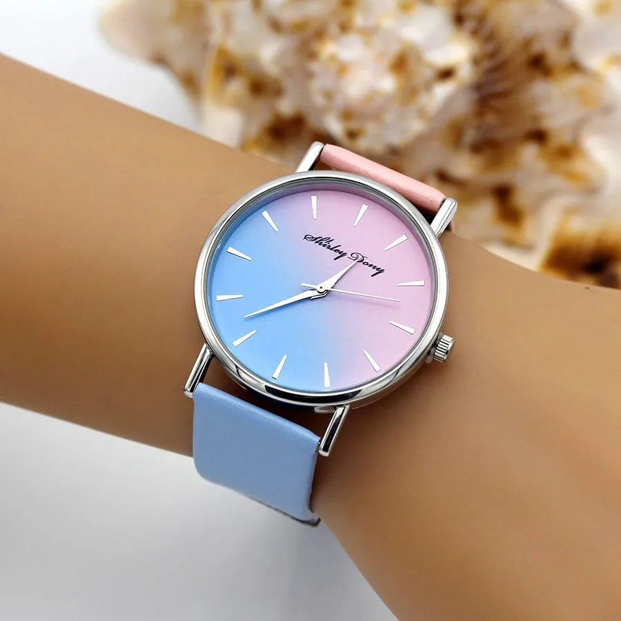 Reloj para mujer doble color