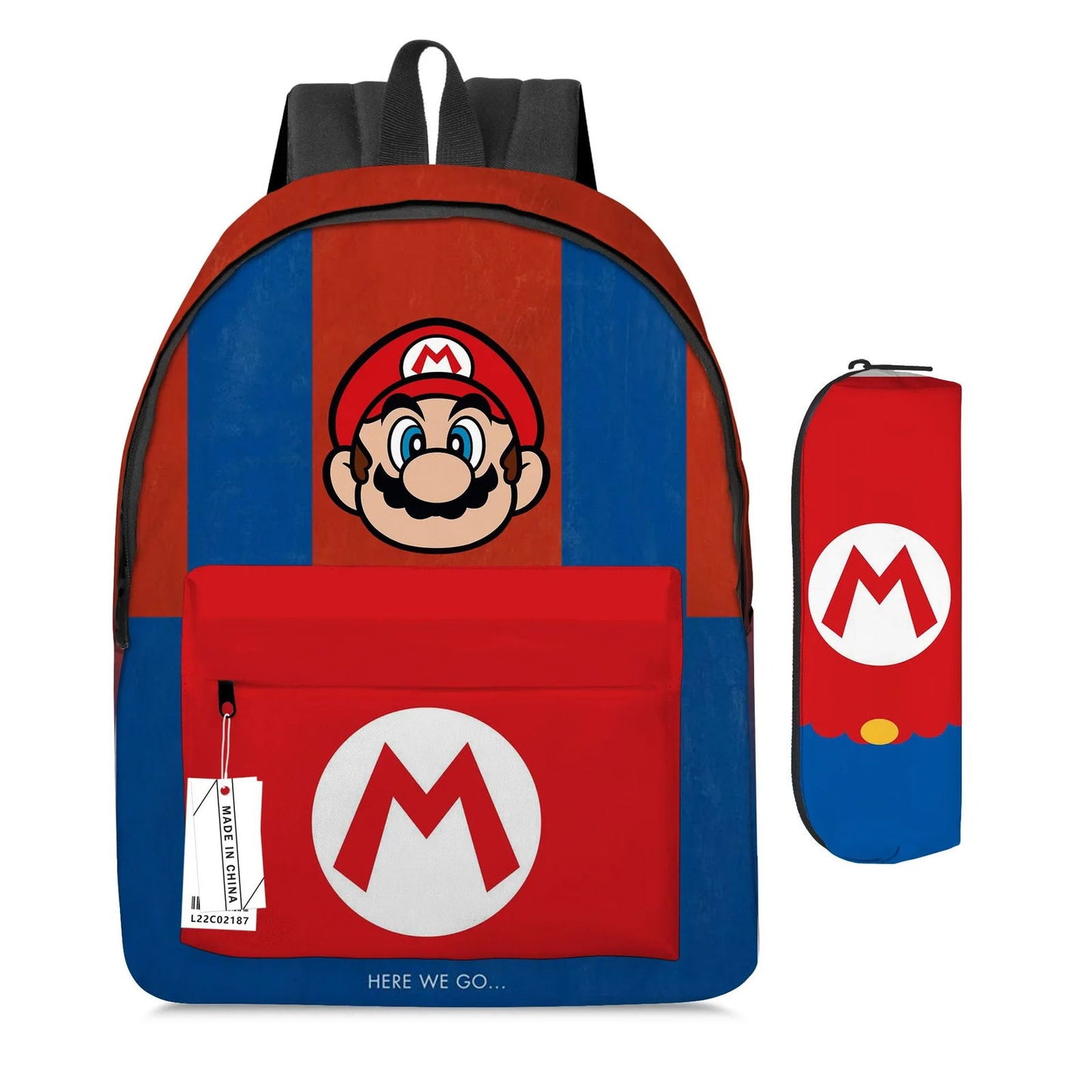 Mochila Mario Bros 2PC-3