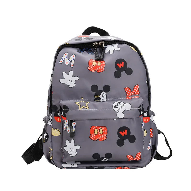 Mochila Mickey pequeña Gris