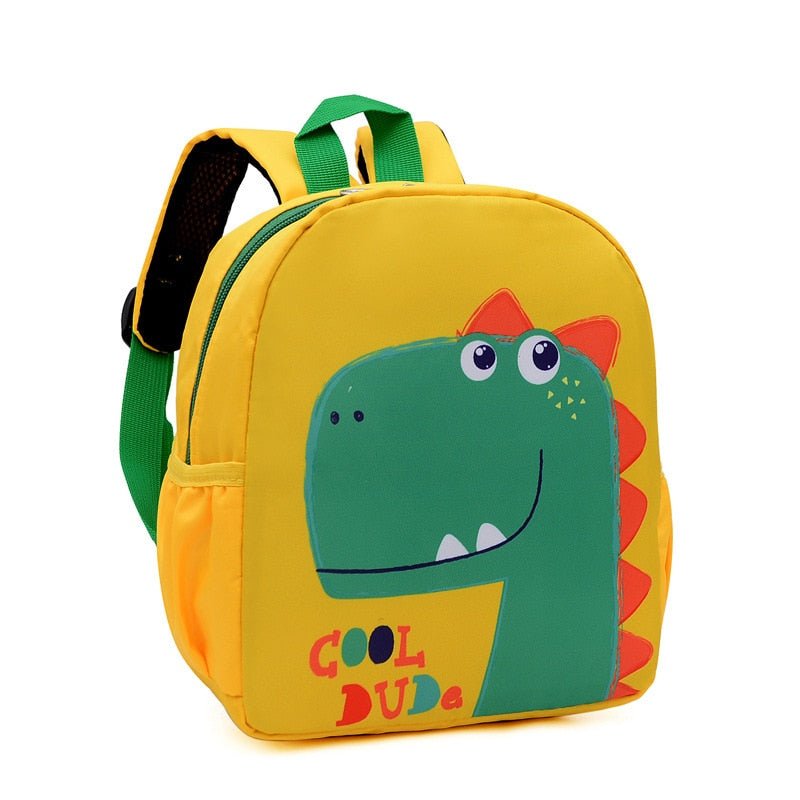 Mochila para niños Dinosaurio amarillo