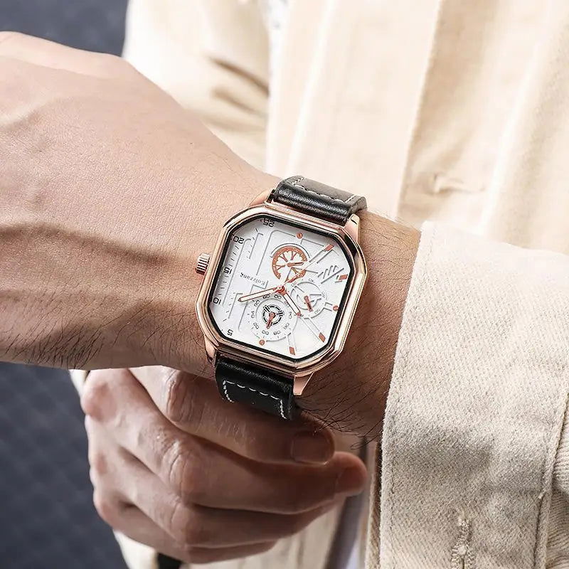 Reloj cuadrado para hombre