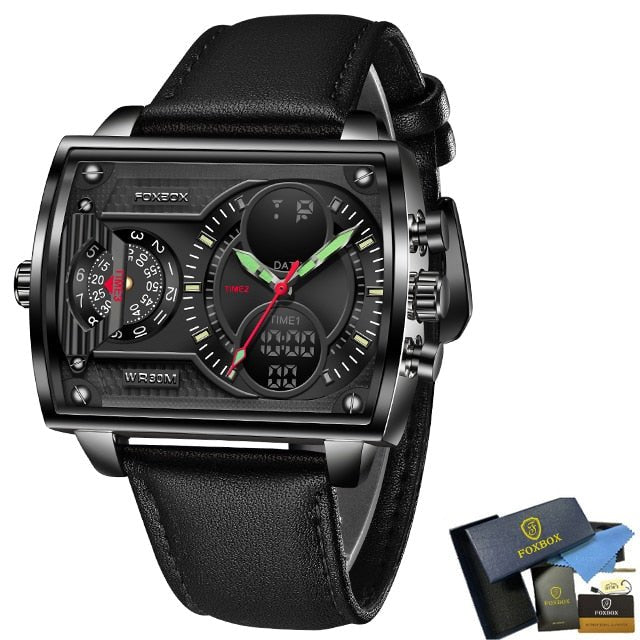 Reloj digital deportivo Todo negro L