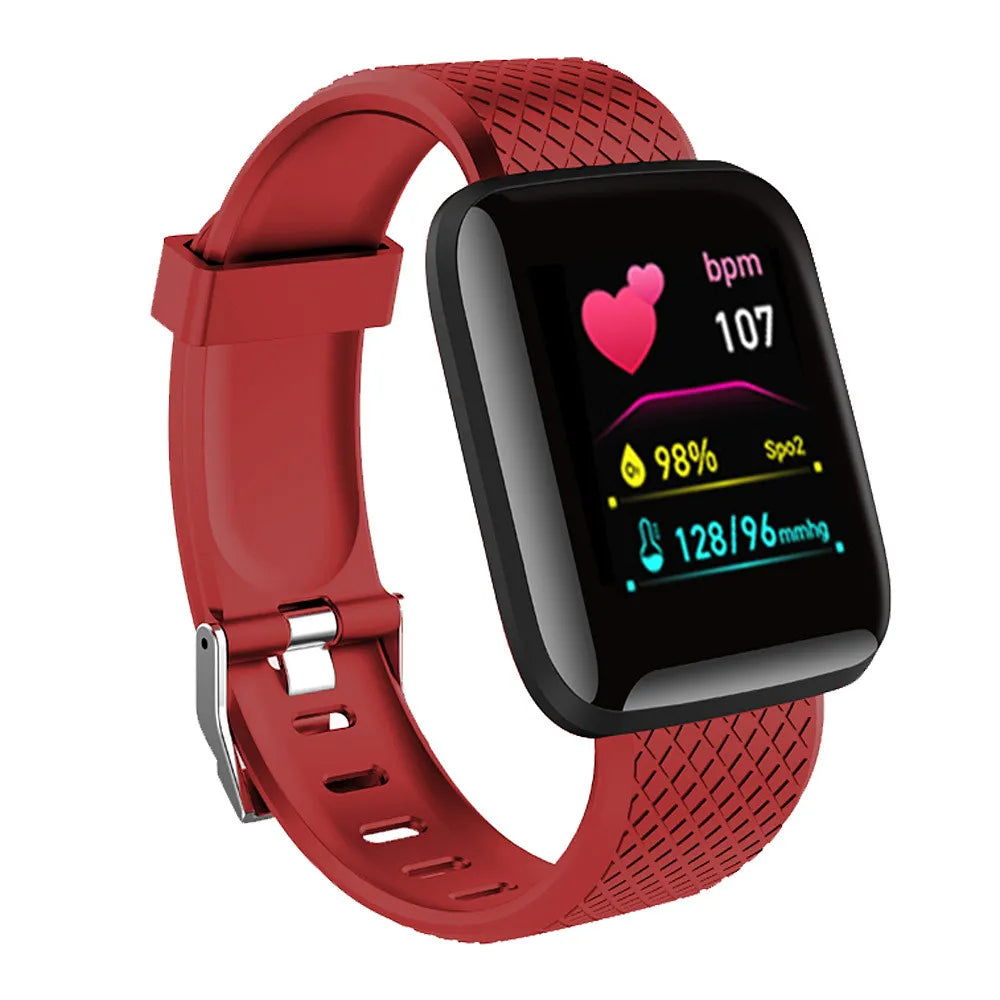 Reloj inteligente por Bluetooth Rojo 116Plus