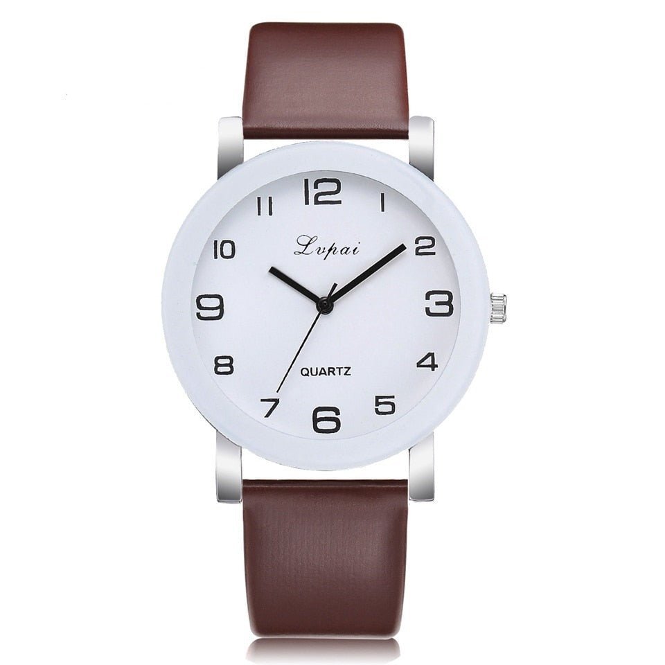 Reloj sencillo para mujer Café