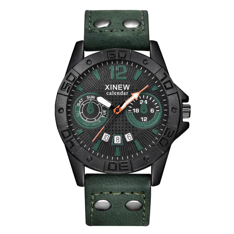 Reloj deportivo para hombre Verde 2