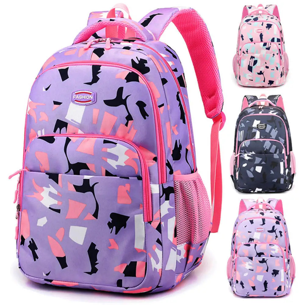 Mochila escolar con estampado