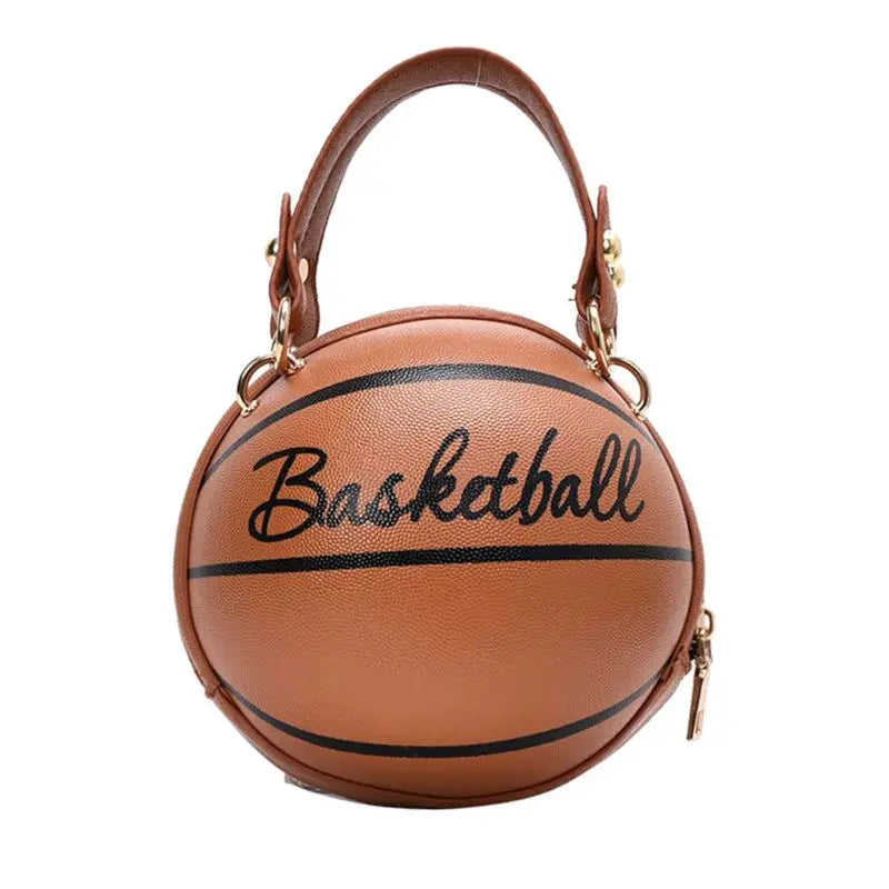 Bolso balón de baloncesto Marrón