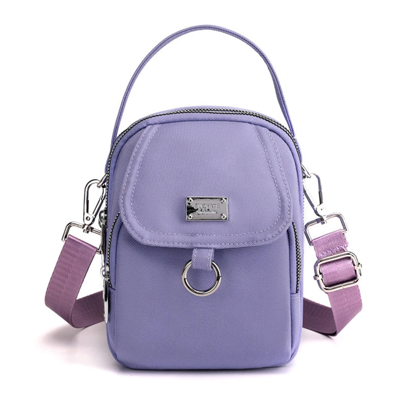 Bolso de tela Morado claro