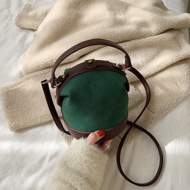 Bolso estilo saco Verde