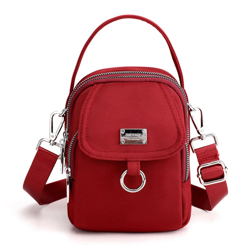 Bolso de tela Rojo