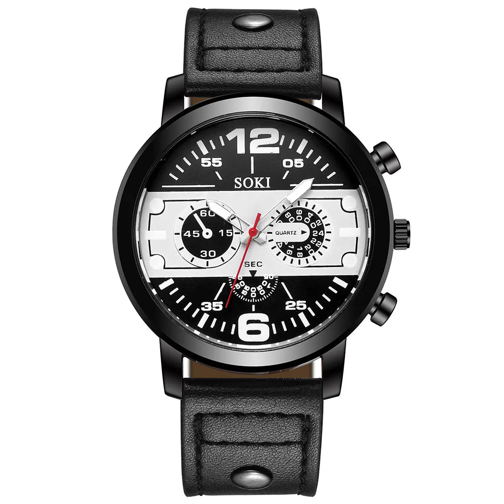 Reloj para hombre Negro