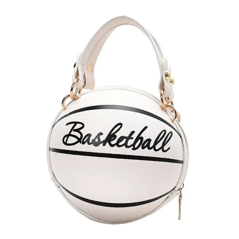 Bolso balón de baloncesto Blanco