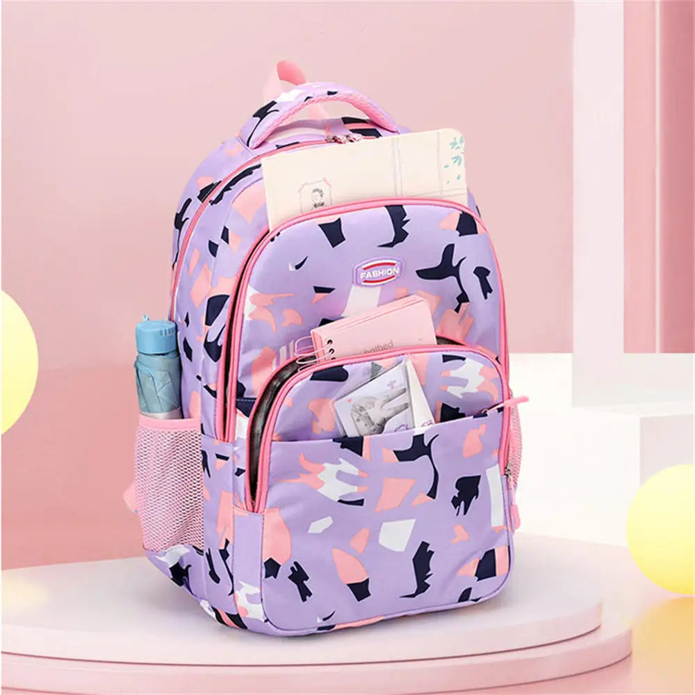 Mochila escolar con estampado