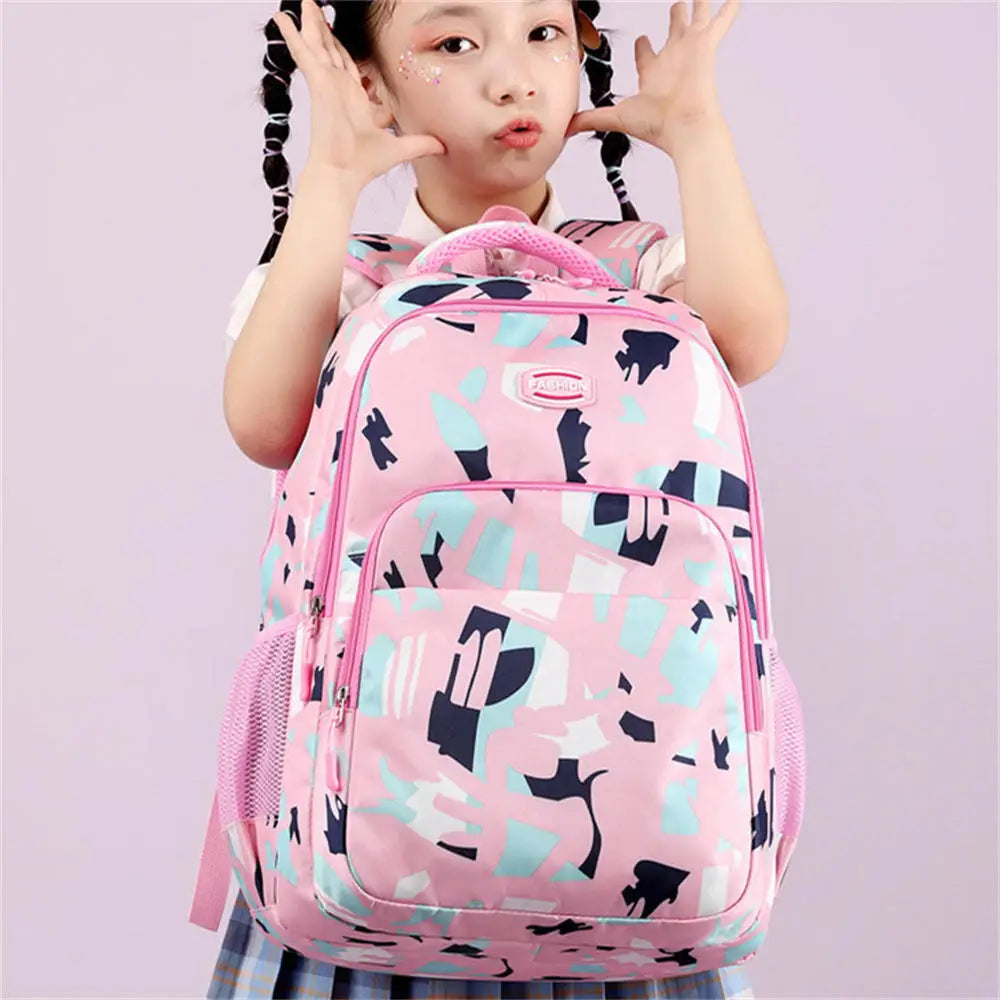 Mochila escolar con estampado