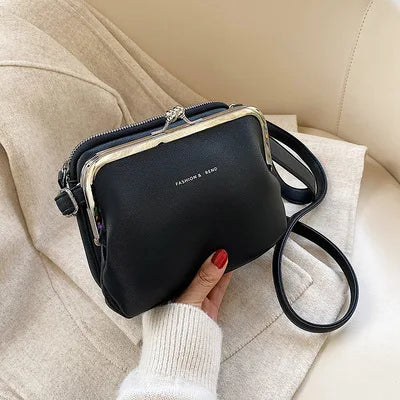 Bolso cruzado de mujer Negro