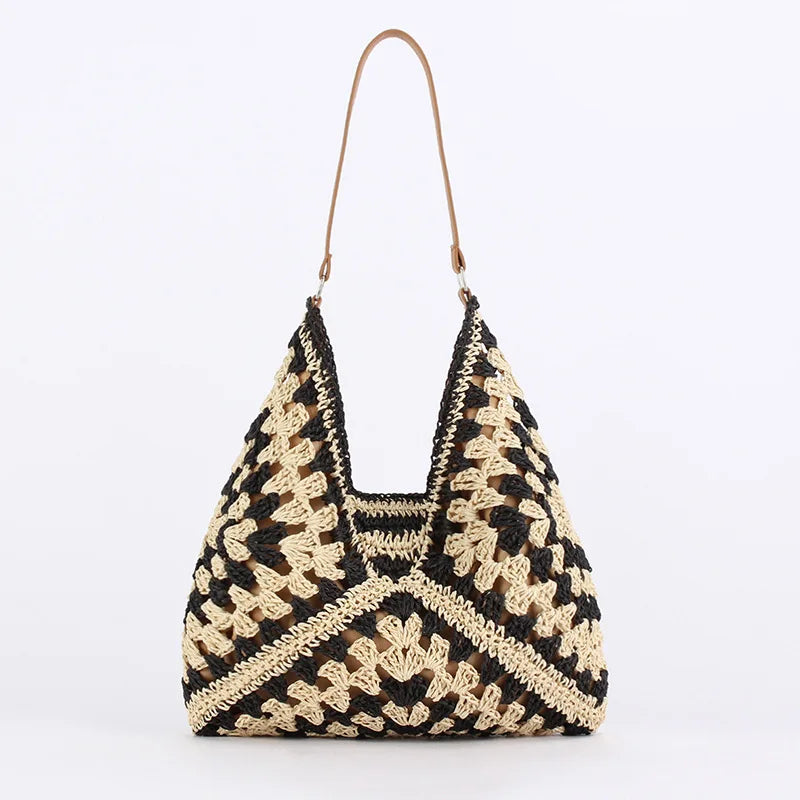 Bolso vintage casual Marrón oscuro