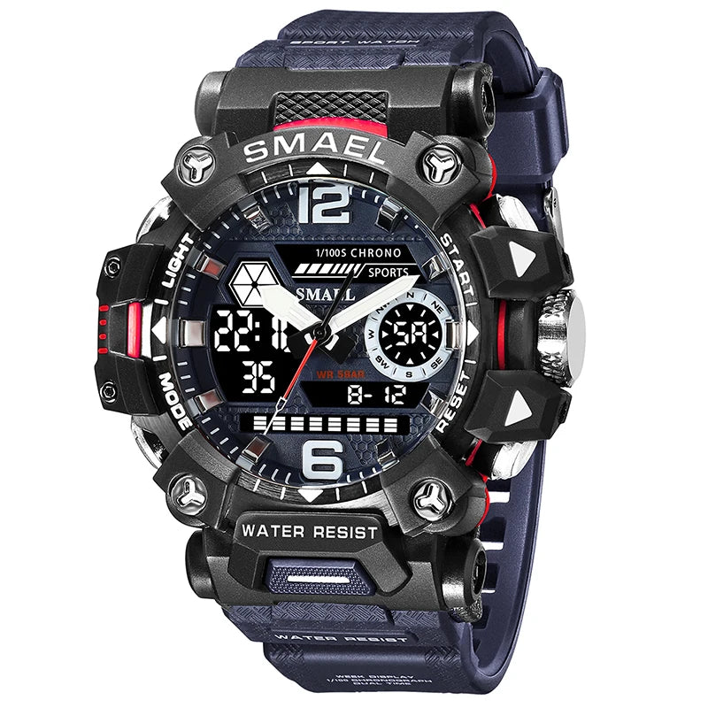 Reloj militar deportivo Azul oscuro