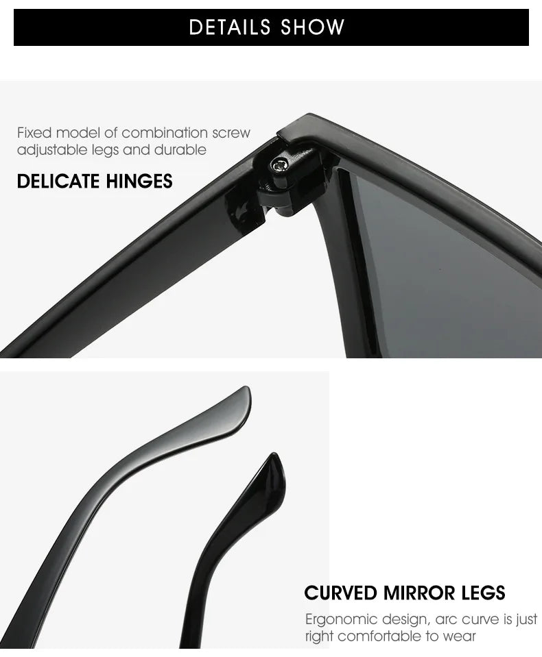 Gafas de sol planas