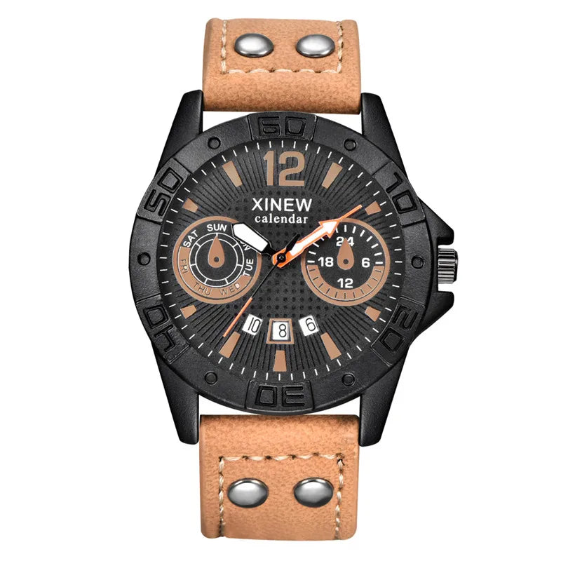 Reloj deportivo para hombre Caqui 2