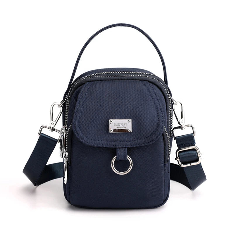 Bolso de tela Azul oscuro