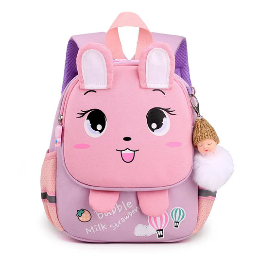 Mochila con dibujo pink