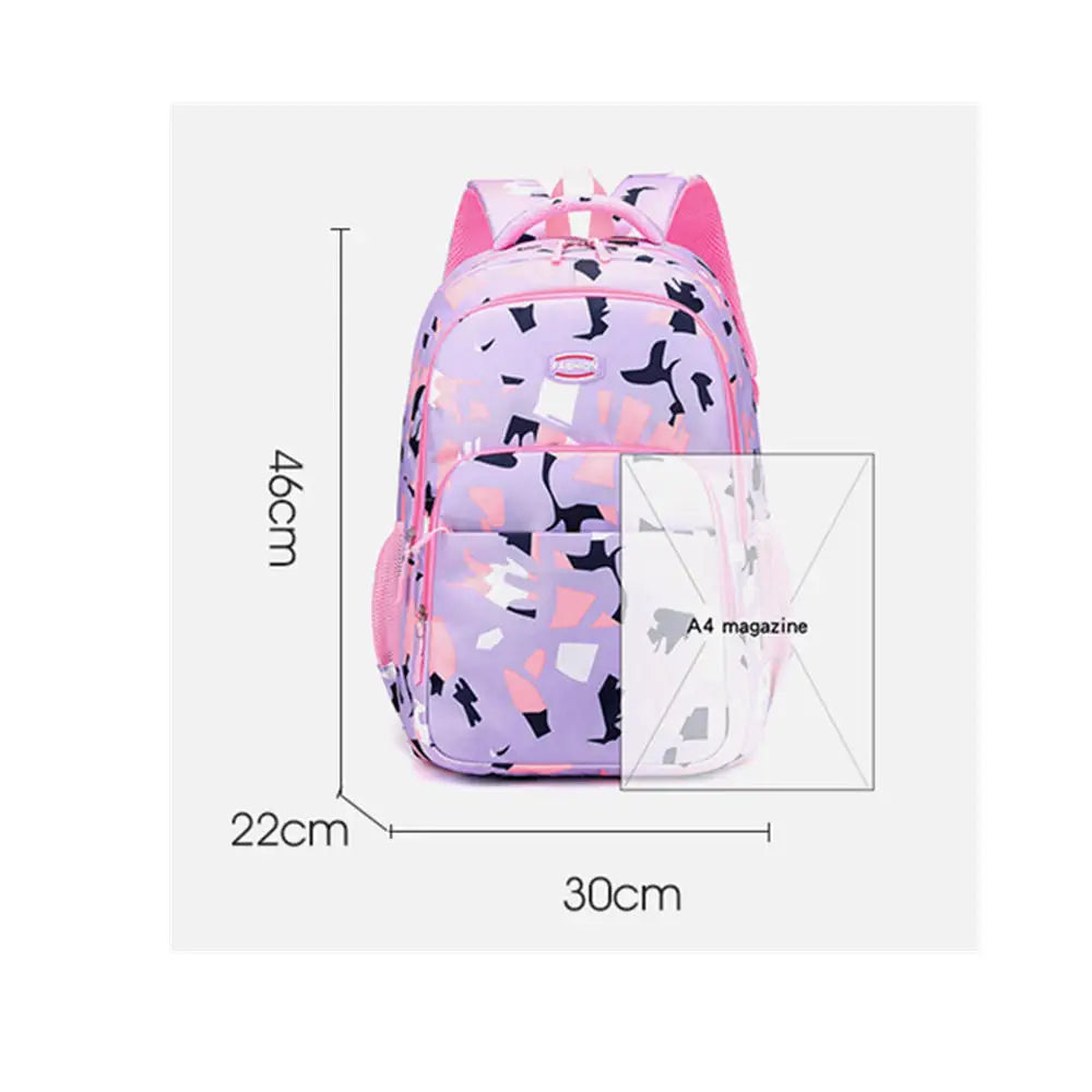 Mochila escolar con estampado