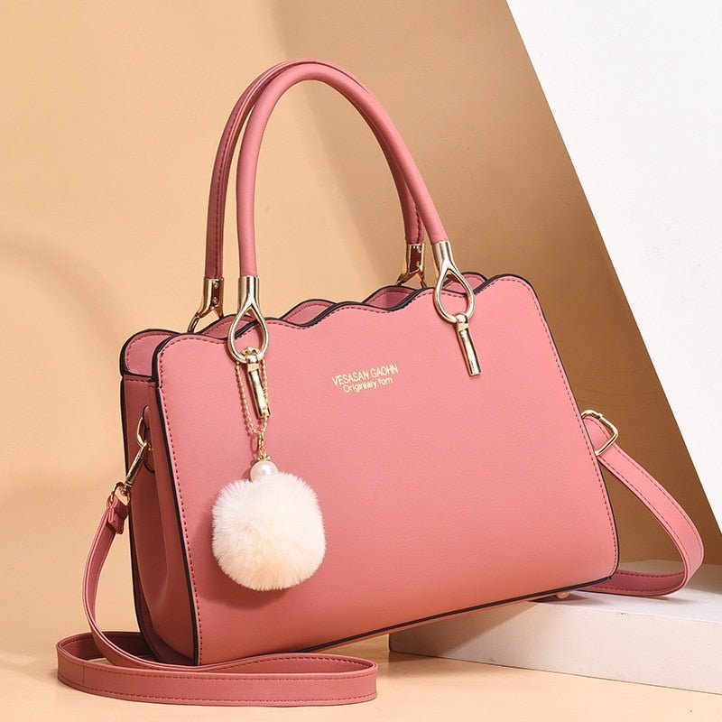 Bolso con bola Rosa 27.5cm