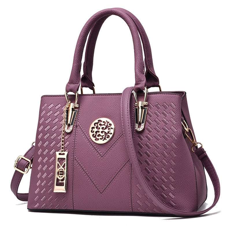 Bolso de mano Morado