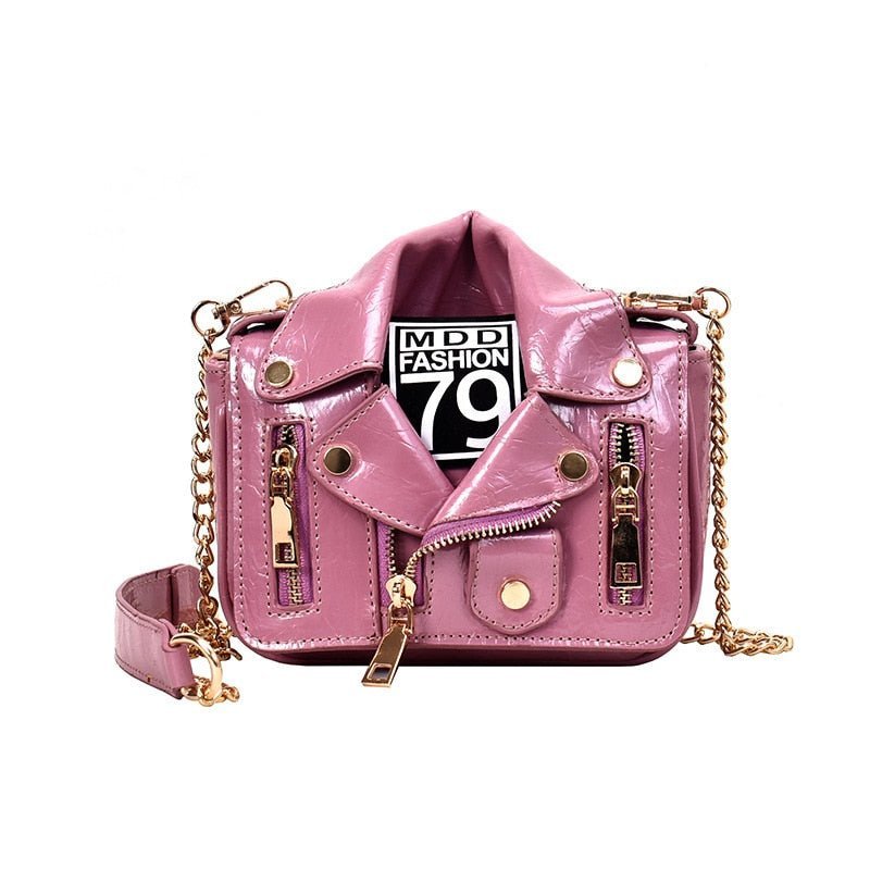 Bolso estilo chaqueta Rosa