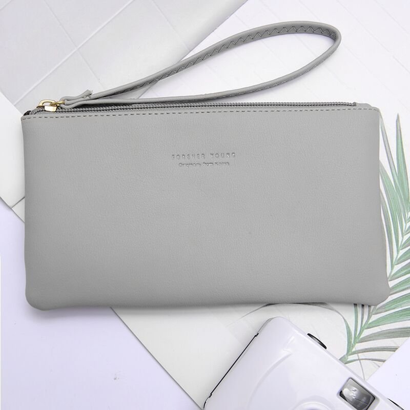 Cartera estilo sobre Gris 19cm