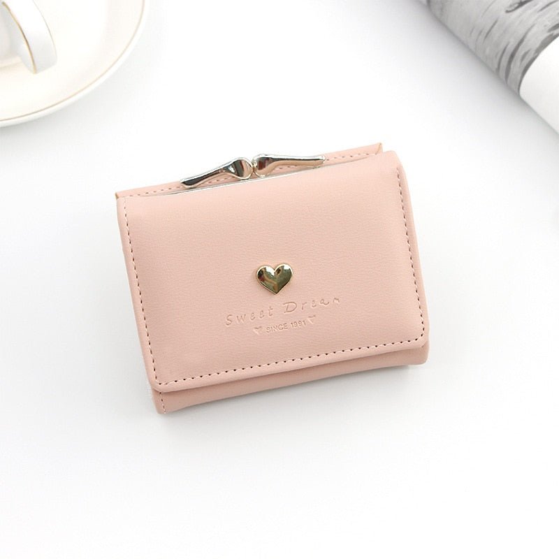 Cartera pequeña suave T411 Rosa 2