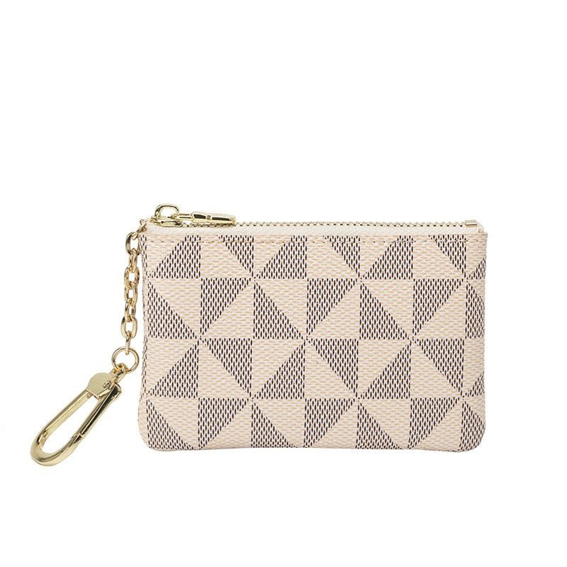 mini monedero Beige