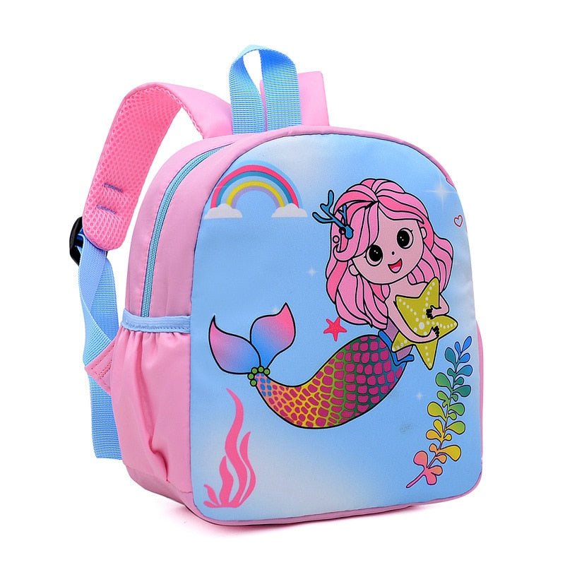 Mochila para niños Sirena rosa