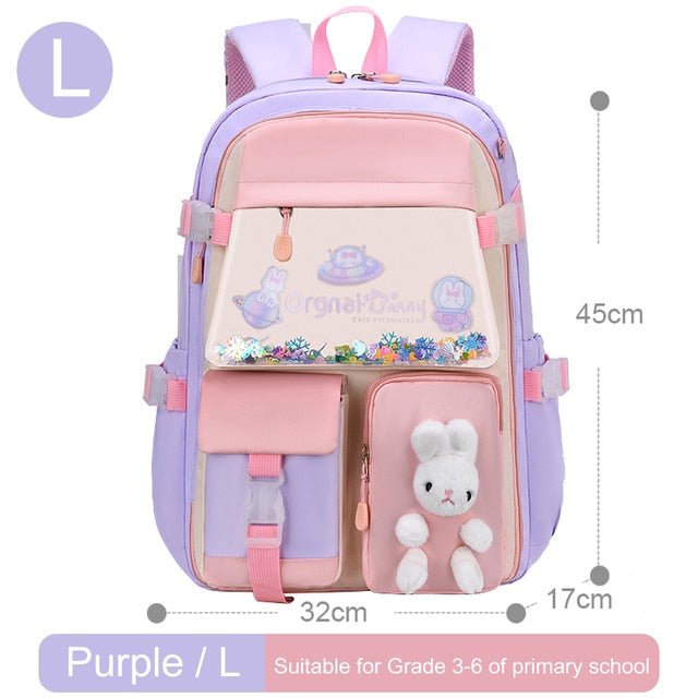 Mochila para primaria Morado L