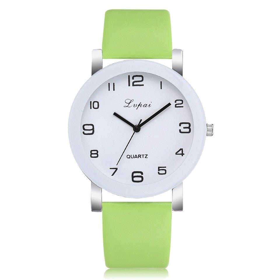 Reloj sencillo para mujer Verde