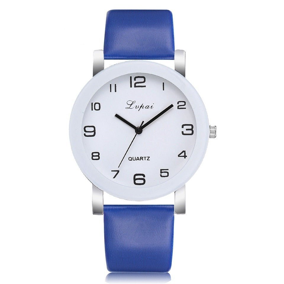 Reloj sencillo para mujer Azul