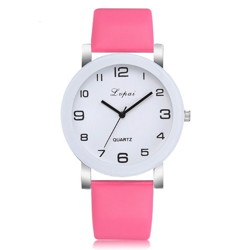 Reloj sencillo para mujer Rosa